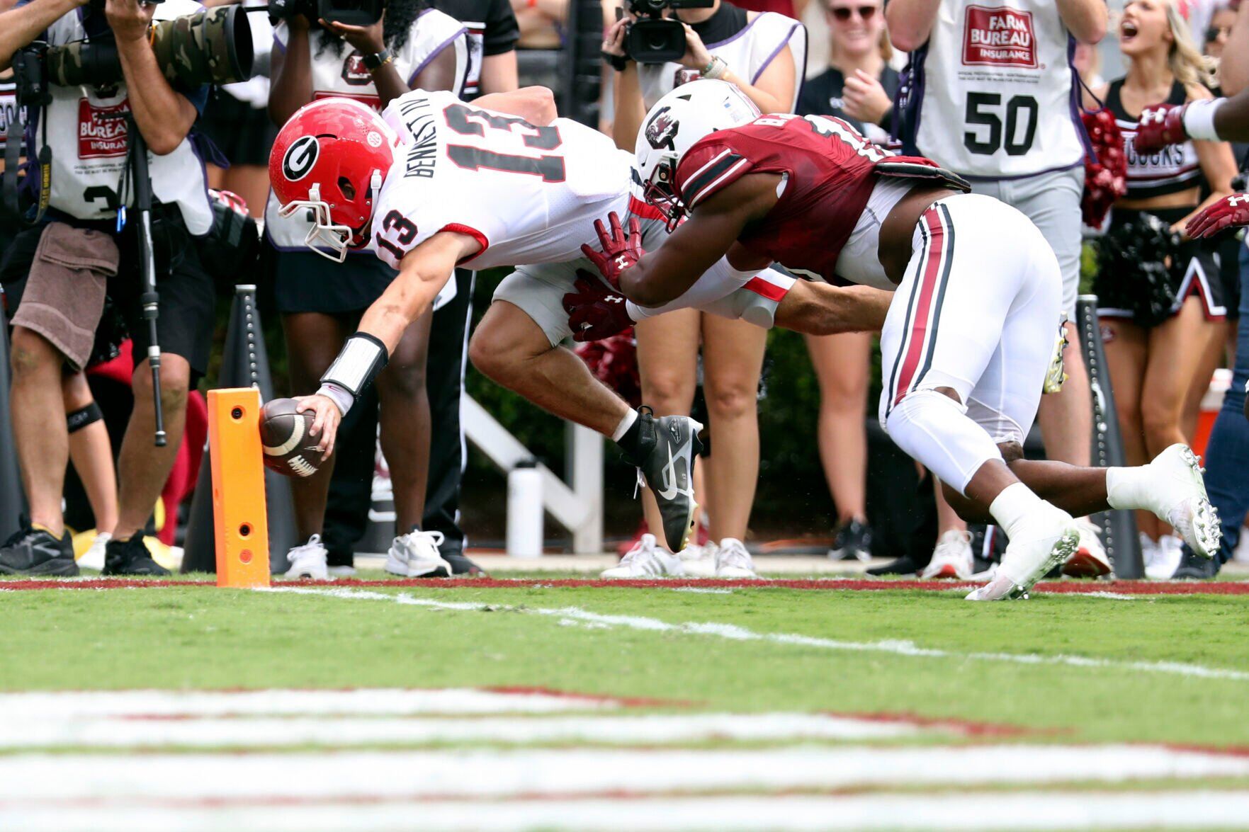 APTOPIX Georgia South Carolina Football